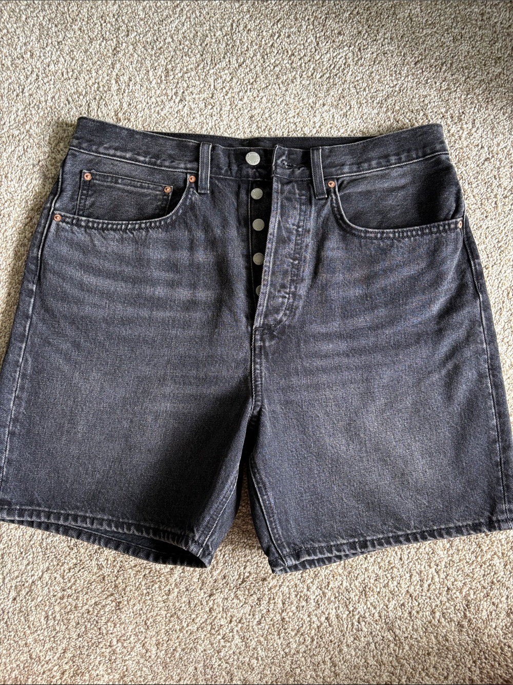 Denim Forum Joni Long Loose Short
